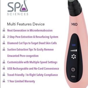 Mio Skin Sciences Microdermabrasion system pink BN